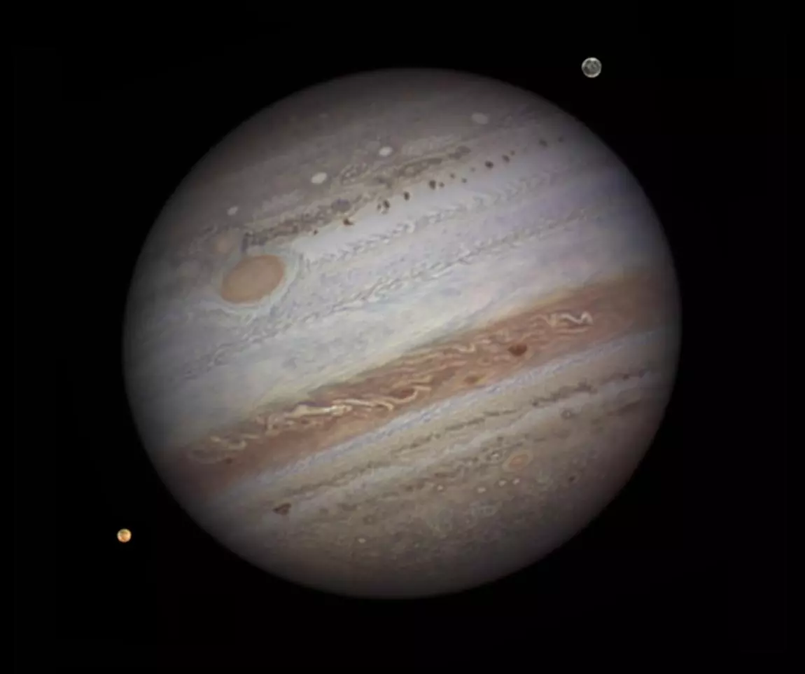 Jupiter as seen from Earth