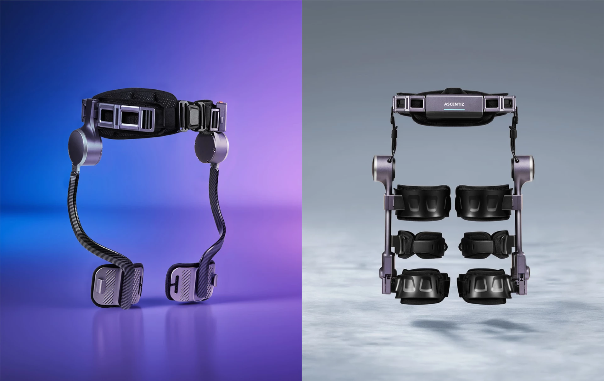 Modular exoskeletons enhance hiking and outdoor activities
