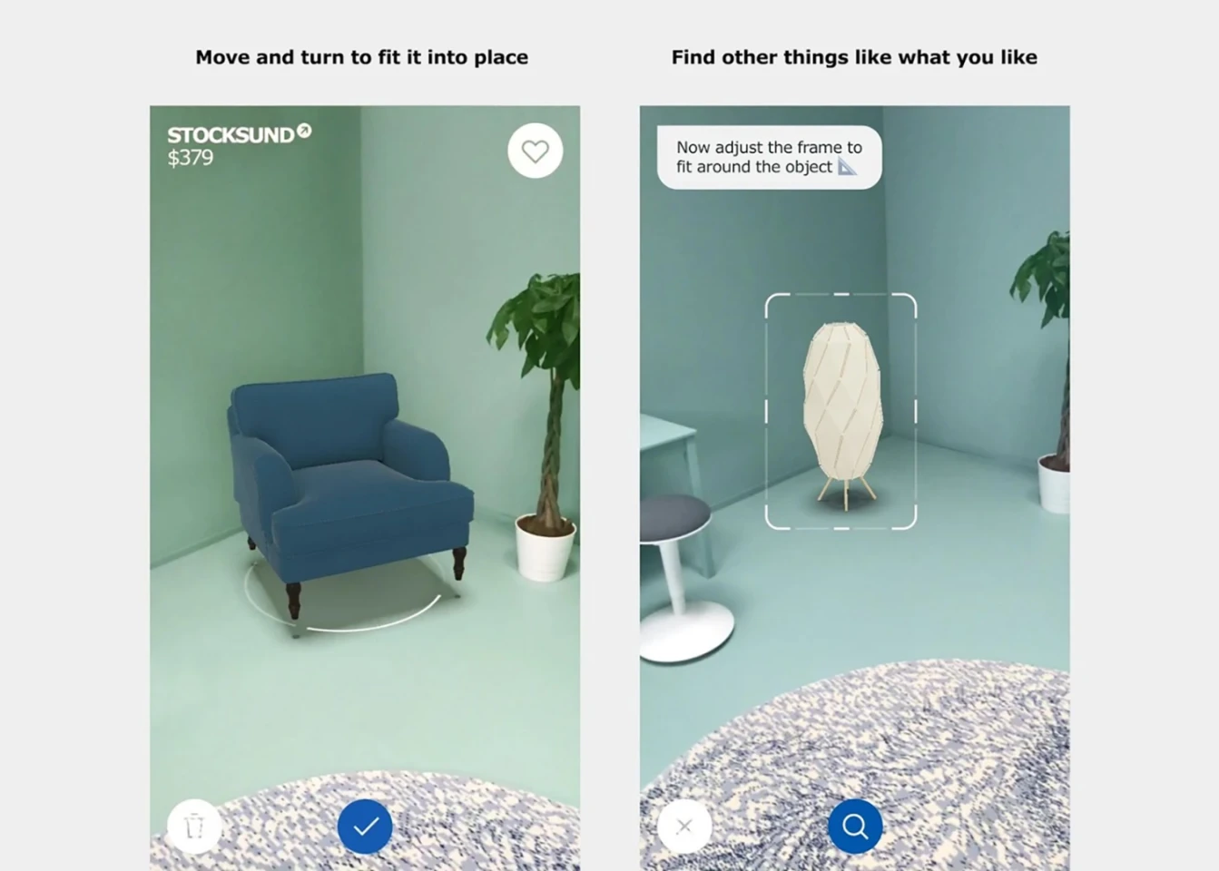 Ikea has launched its Place app for Android to help you check out your furniture in augmented reality