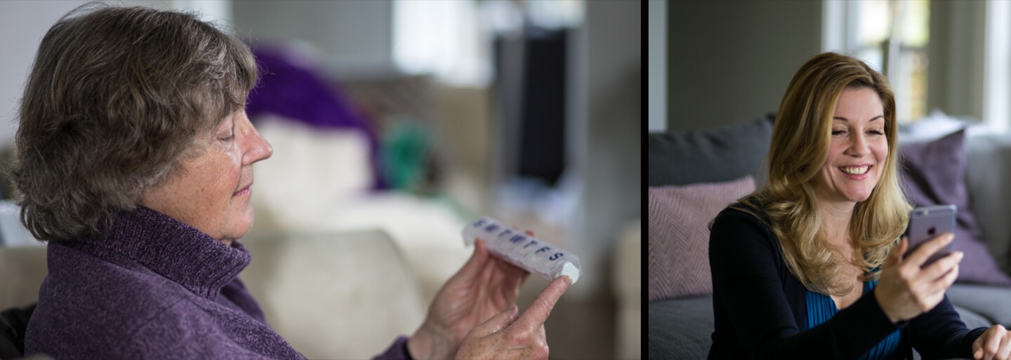 The Droplet hub allows the buttons to be used in a remote location by connecting to the internet via Wi-Fi