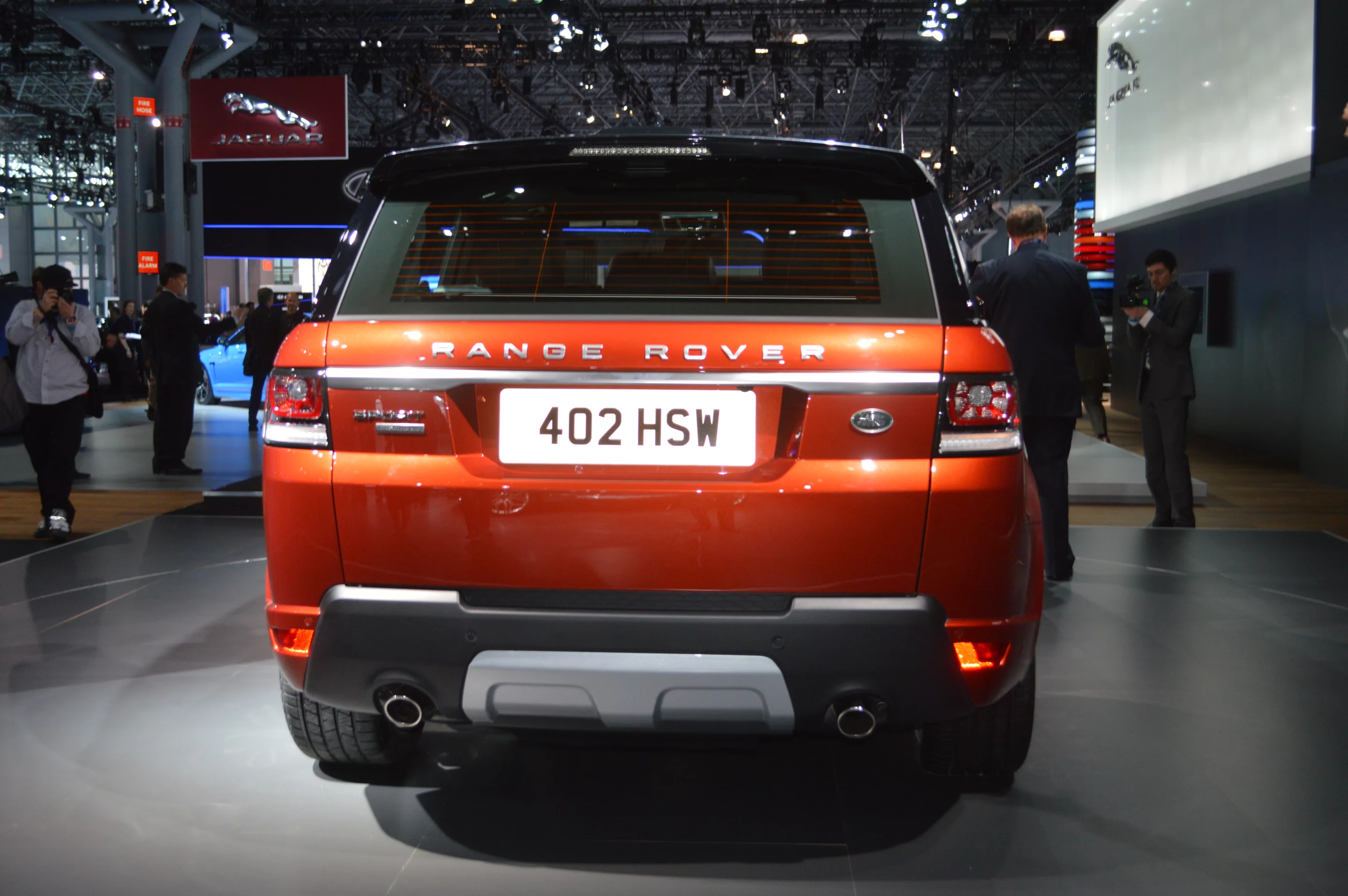 New Range Rover Sport at the 2013 New York Auto Show
