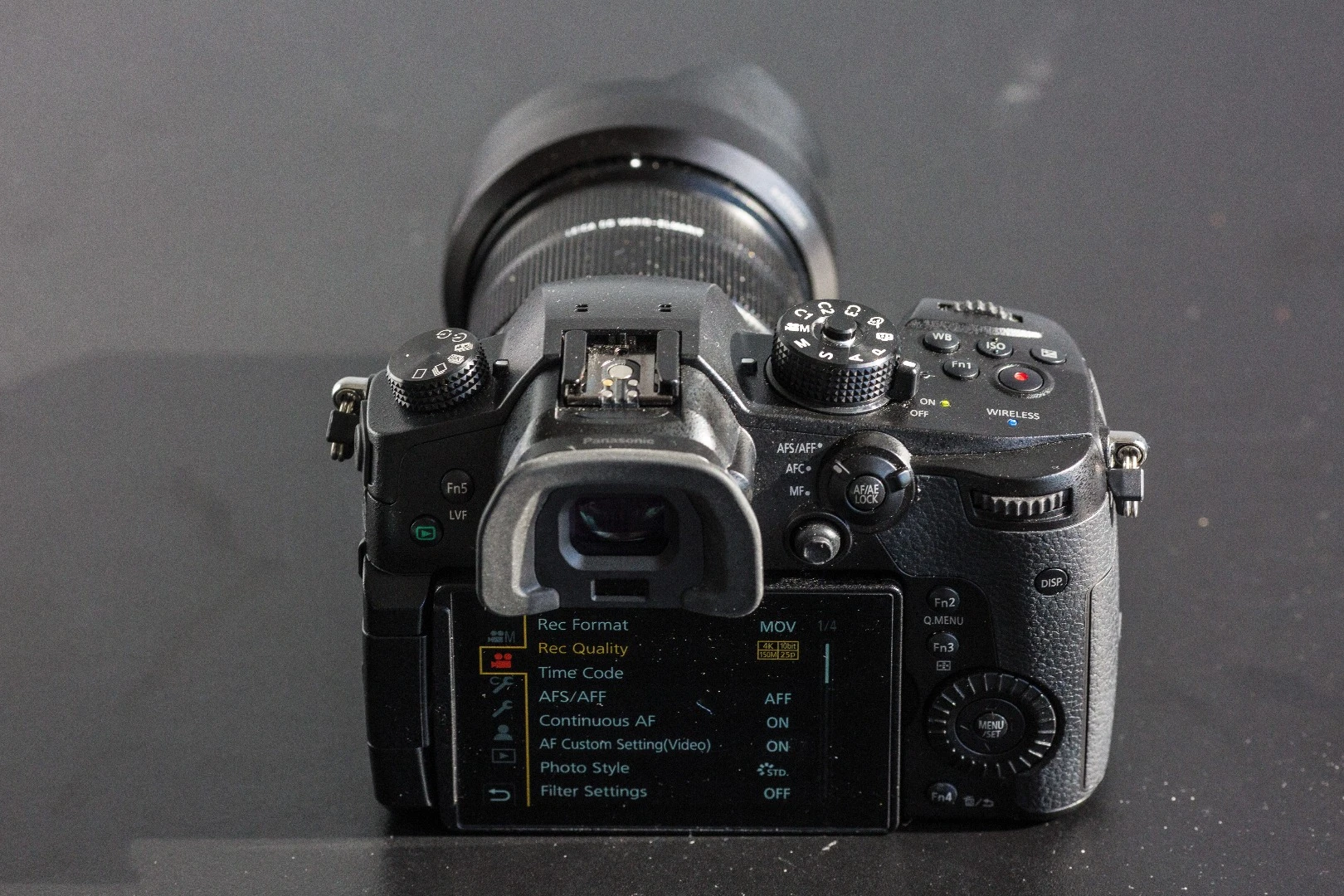 Panasonic GH5: menus work well but aren't as intuitive as they should be