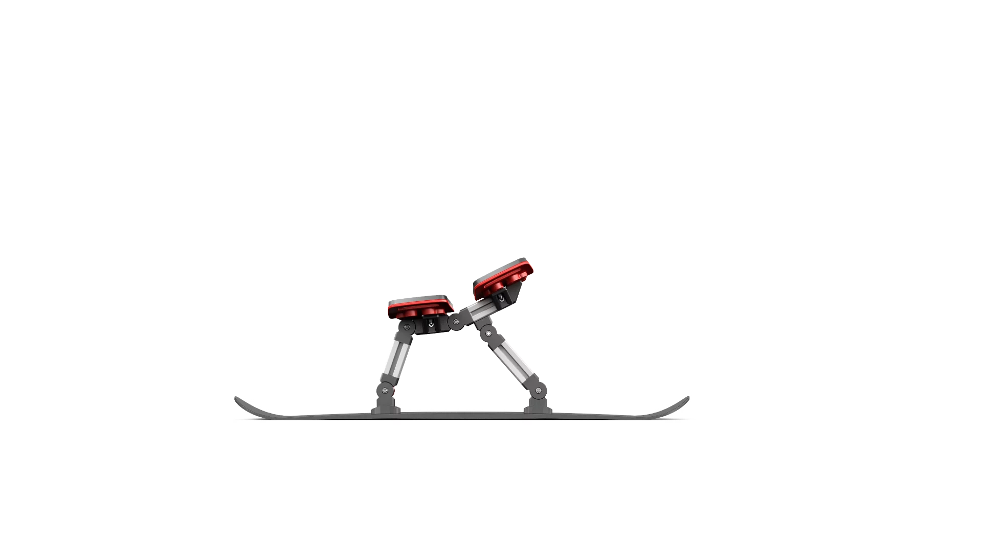 Infento's Junior Snow and Big Snow add-ons let children and adults ride winter contraptions, such as this take on the Swiss skibock