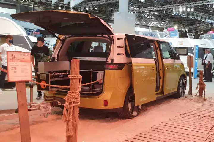 Ququq gets its specially developed ID-Box kit into the ID. Buzz in time for the 2022 Caravan Salon