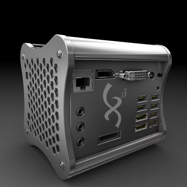 Digital render of the Xi3