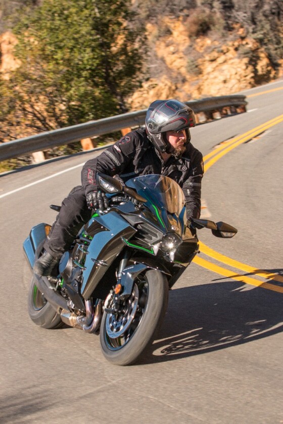 Kawasaki H2: probably not the world's greatest beginner bike