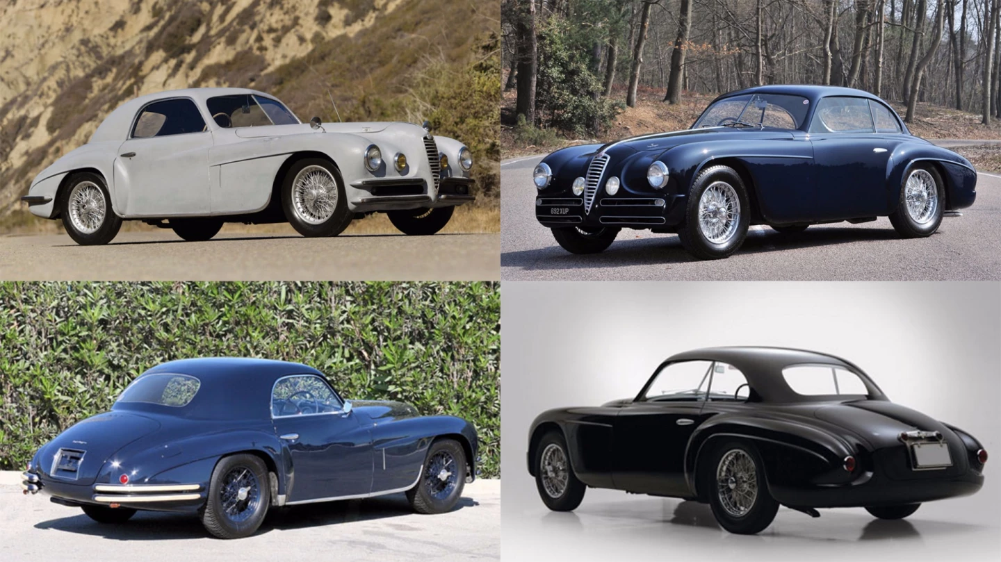 Without doubt, the immediate post-WW2 Alfa Romeo 6C 2500 Super Sport was one of the fastest cars in the world when production recommenced in 1946. Though it had officially been in production since 1938, the car had been evolving for two decades prior to that and had won numerous Le Mans 24 Hour Races and been one of the fastest of the pre-WW2 road cars.