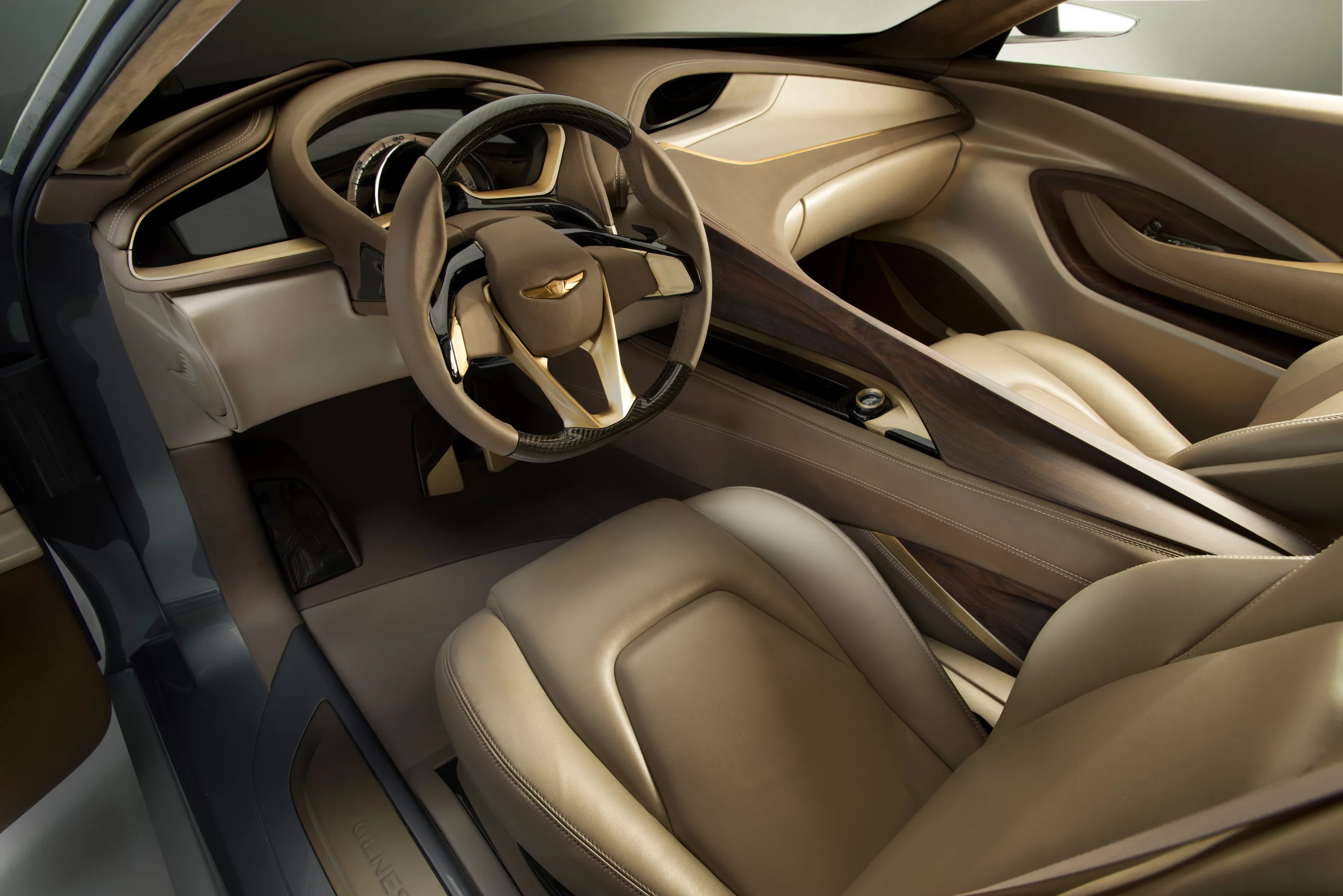 The Hyundai HDC-14 Genesis concept interior