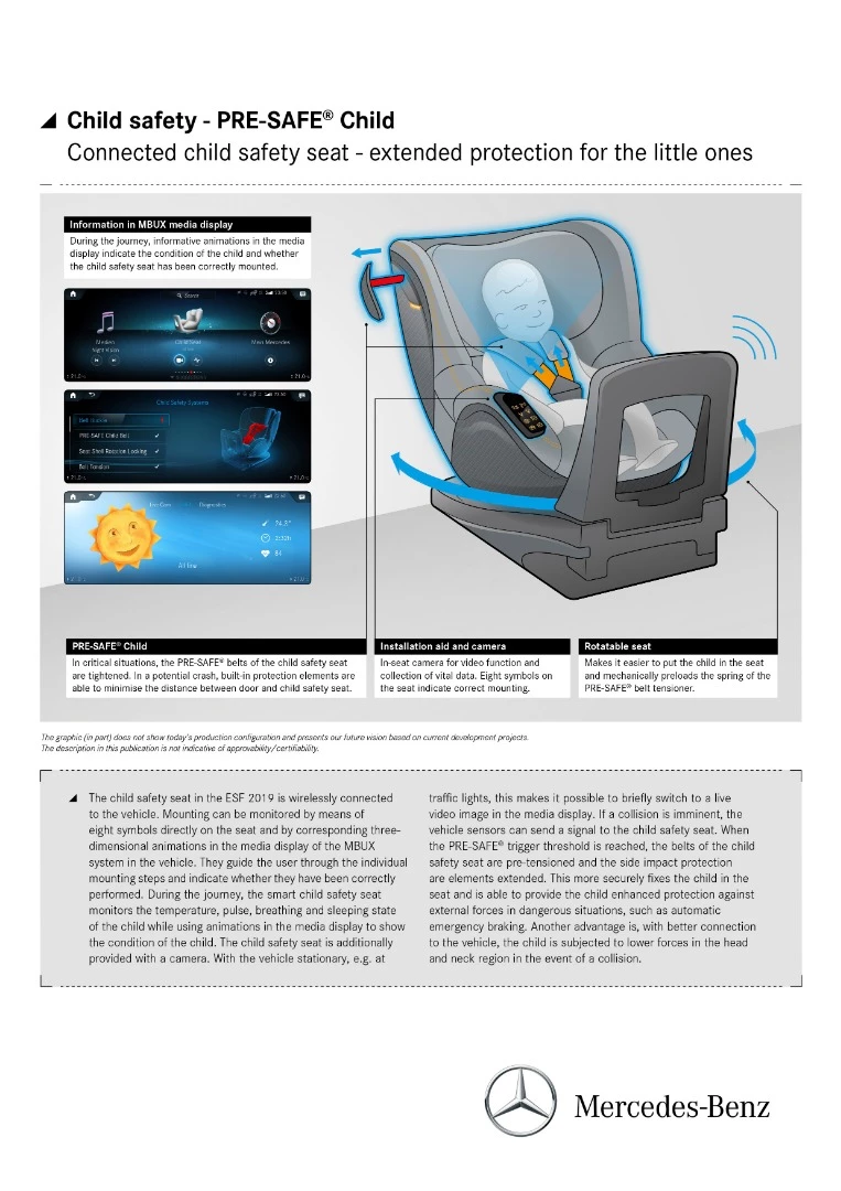 A swivelling child restraint system makes it easier to pop the kids in the back