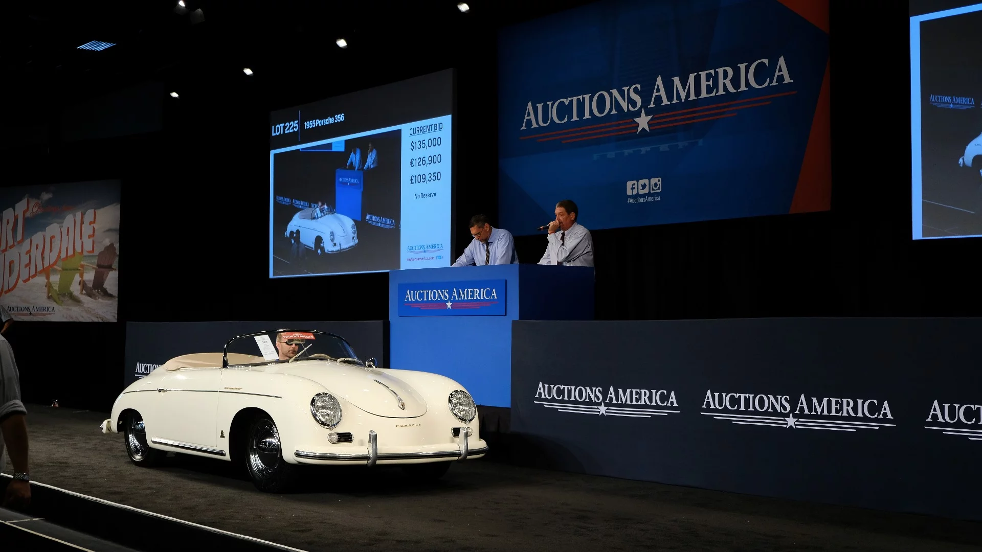 The 1958 Porsche RSK Tribute was driven by Bruce Willis in the movie 'Death Becomes Her' was not a real Porsche but a replica