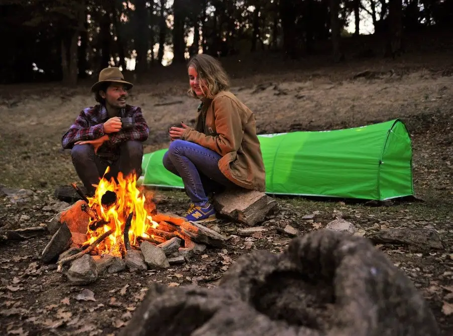 The Hold Up Le Tunnel is a tunnel tent for your SUP