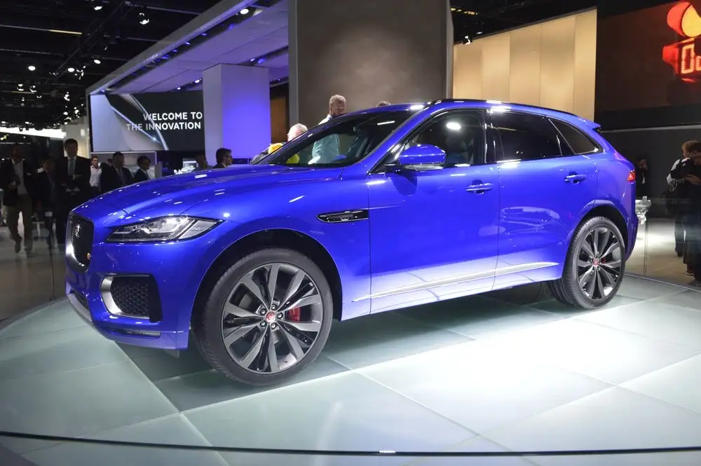 Jaguar F-Pace debuts at the 2015 Frankfurt Motor Show