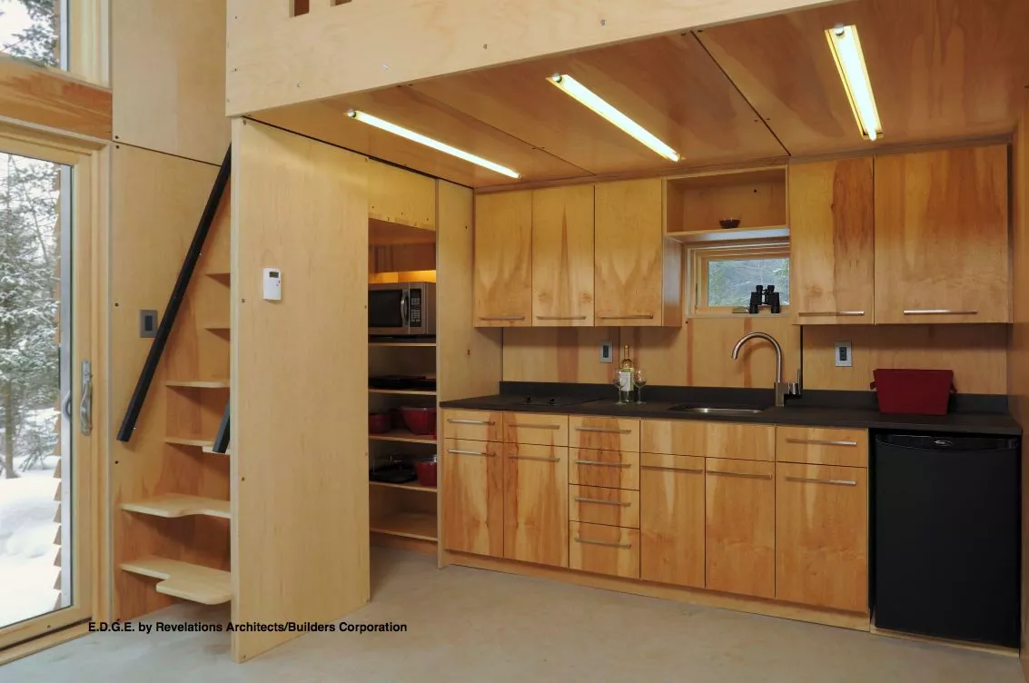 The prefabricated kitchen