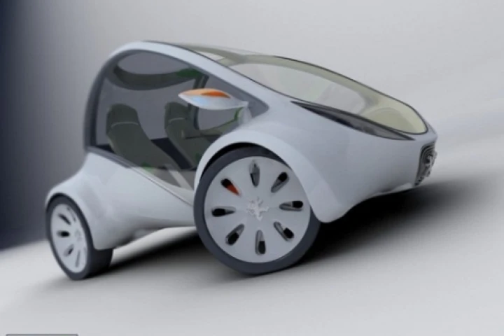 Industrial designer Alan Kravchenko's concept EV