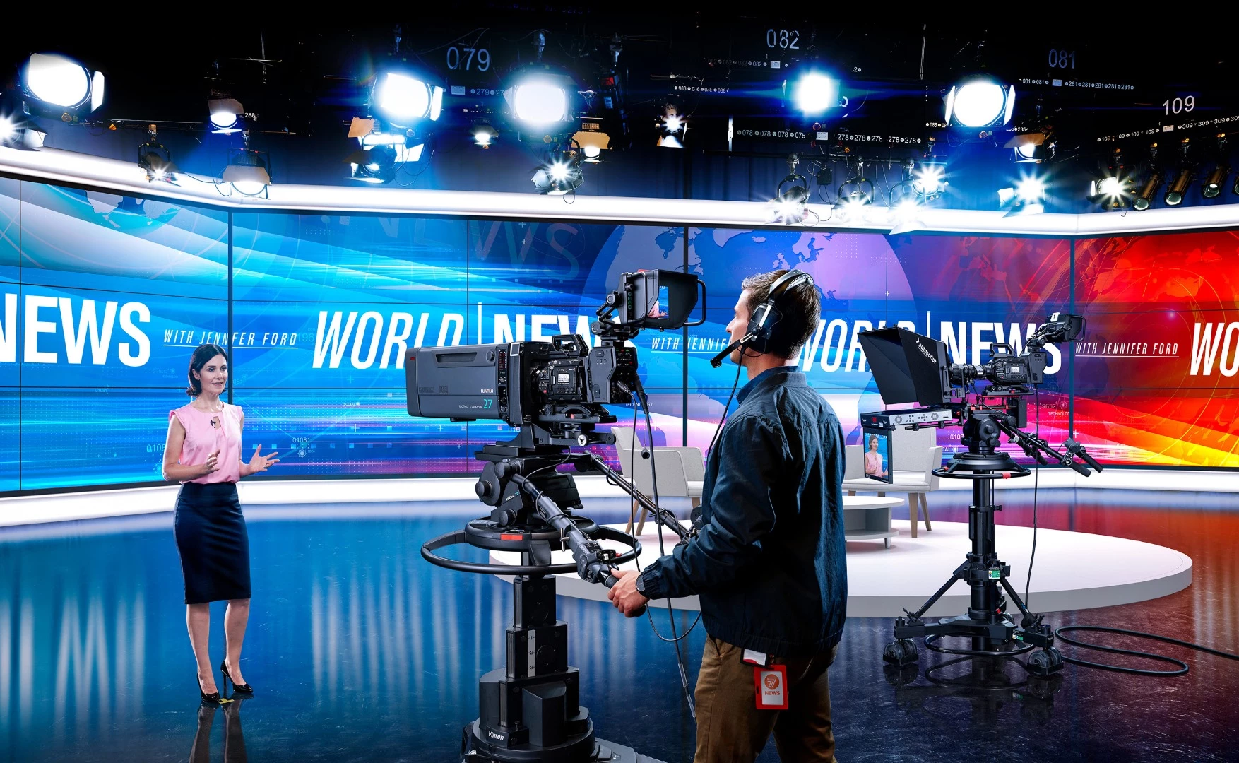 Blackmagic Design promises "super sharp images" with fine texture and detail, accurate skin tones, vibrant color and high dynamic range from the 13.056 x 7.344 mm 4K sensor at the heart of its URSA Broadcast camera