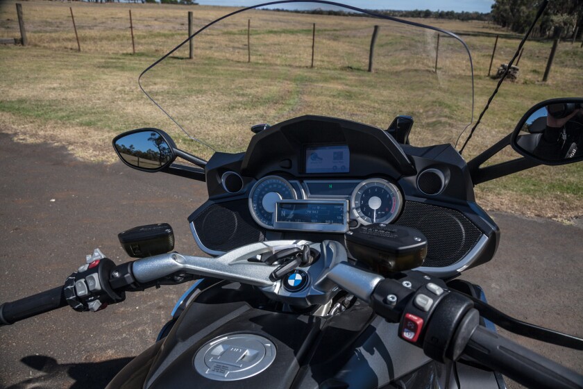 The BMW K1600GTL (Photo: Loz Blain)