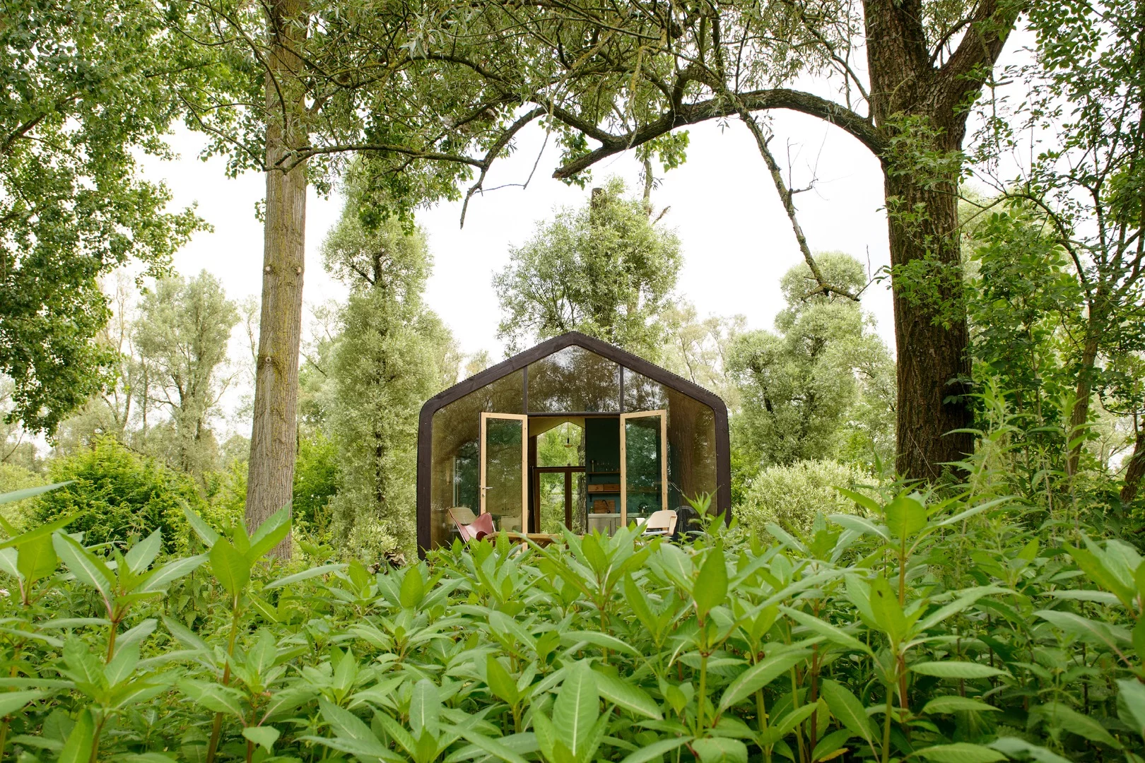 The Wikkelhouse takes only a day to assemble on-site