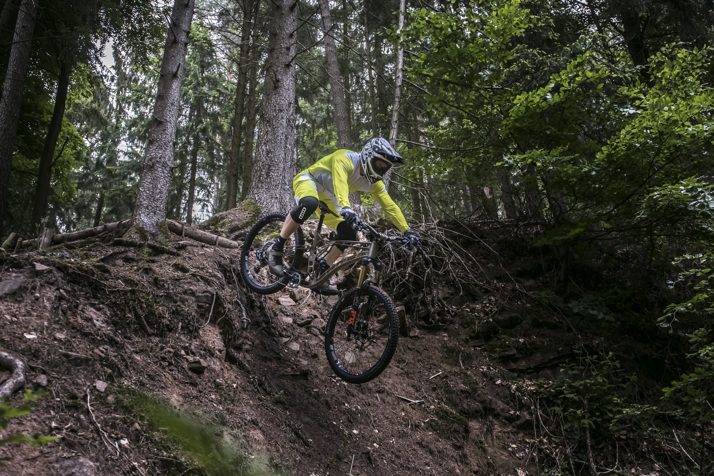 The F160 has been trialled by two pro riders