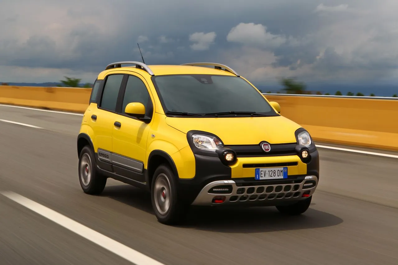 The Panda Cross has a switchable all-wheel drive system