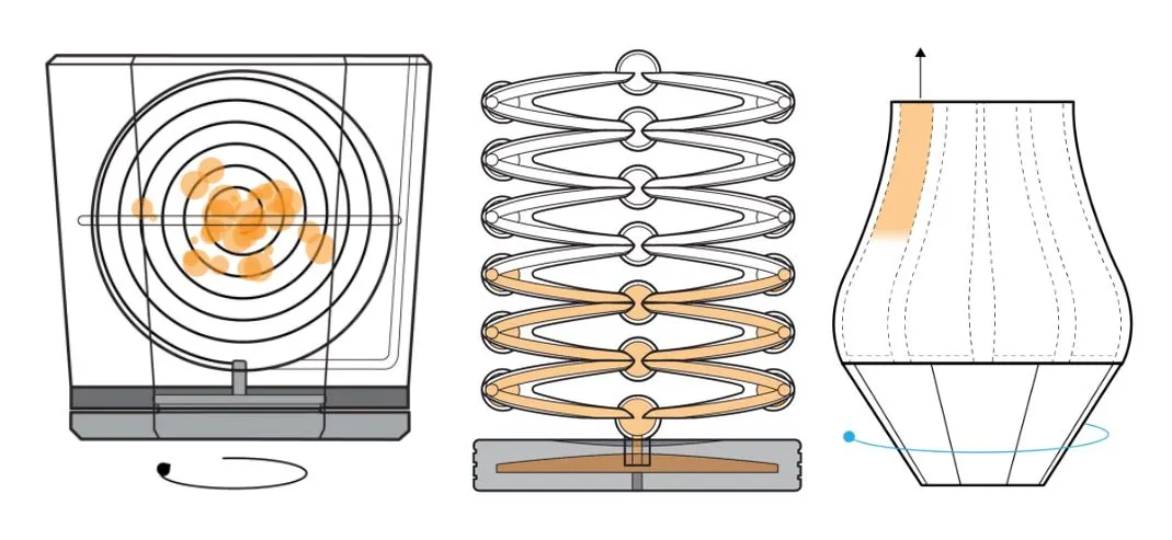 The Space Glass was preceded by a number of prototypes