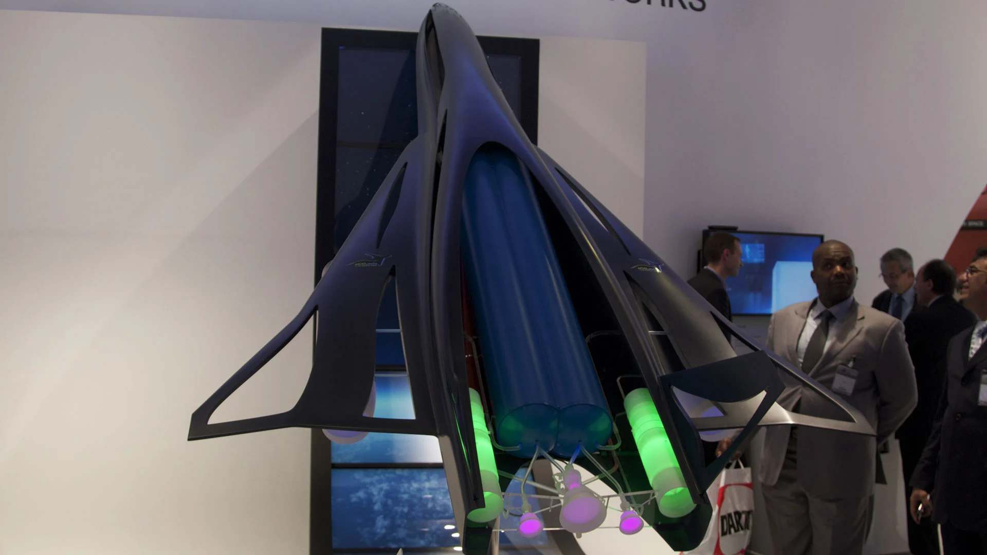 EADS' ZEHST concept plane (Photo: Noel McKeegan/Gizmag)