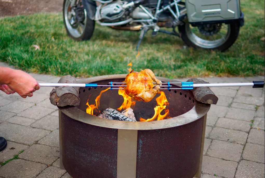 The Adventure Fork products are designed with light, fast adventures like motorcycle camping, overlanding and backpacking in mind