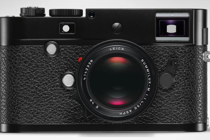 The Leica M-P a discreet variation of the M camera which lacks the iconic red dot