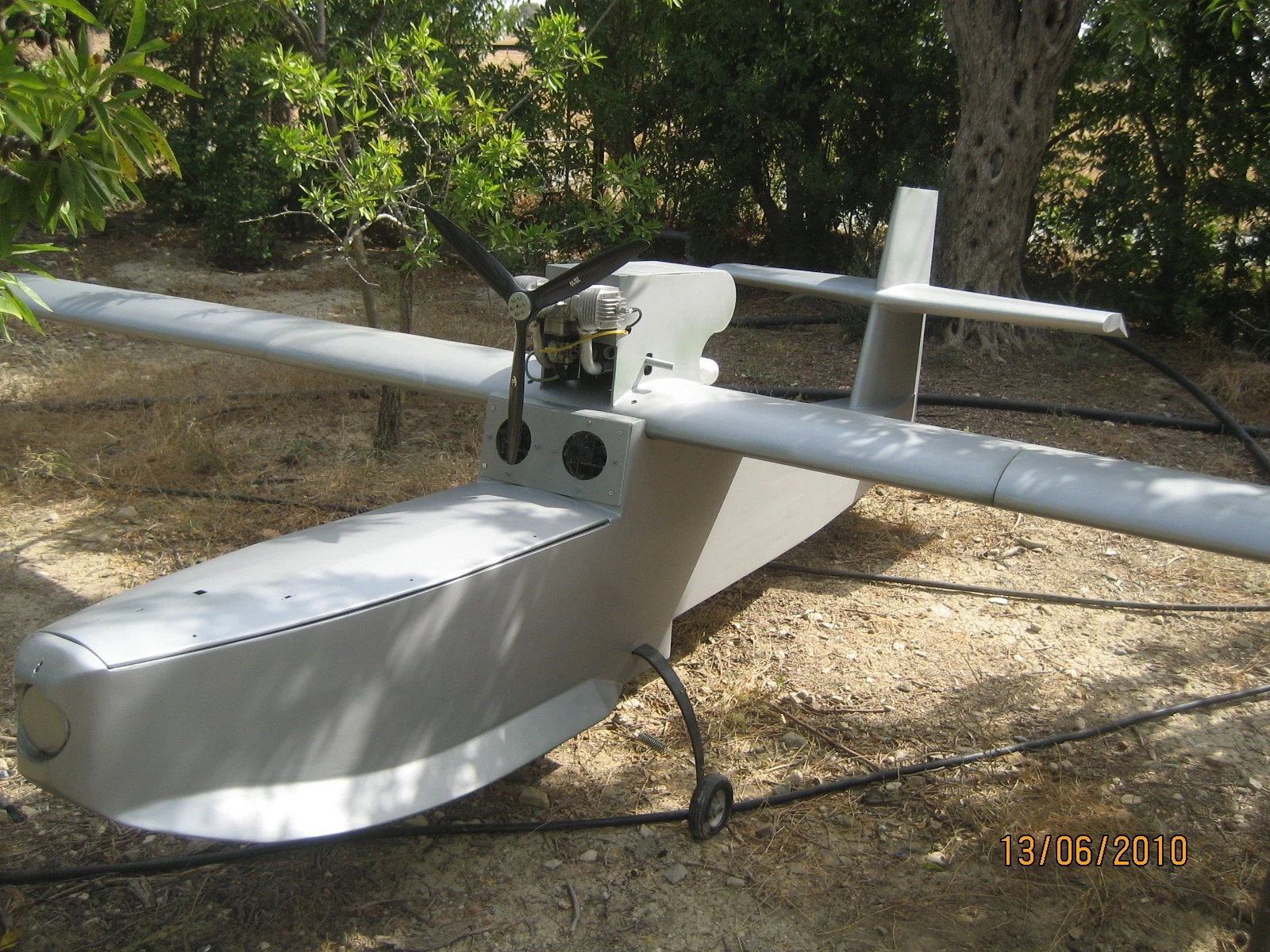 The marine rescue UAV prototype