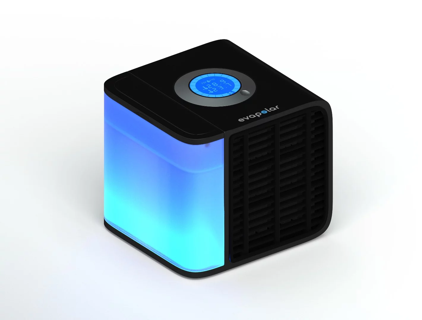 The Evapolar is currently limited to black (pictured) and white color options