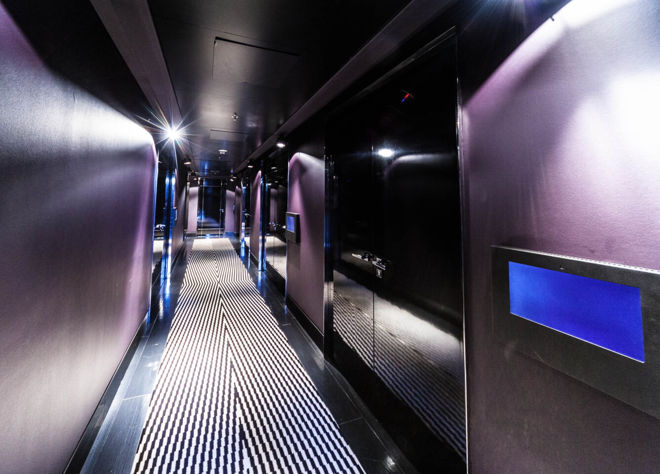 Poland's Blow Up Hall 5050: Half luxury hotel, half digital art