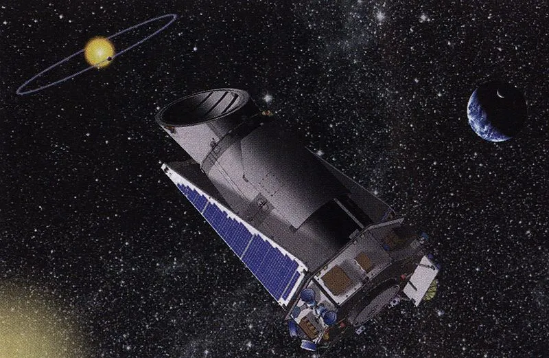 Artist's rendition of the Kepler Space Telescope