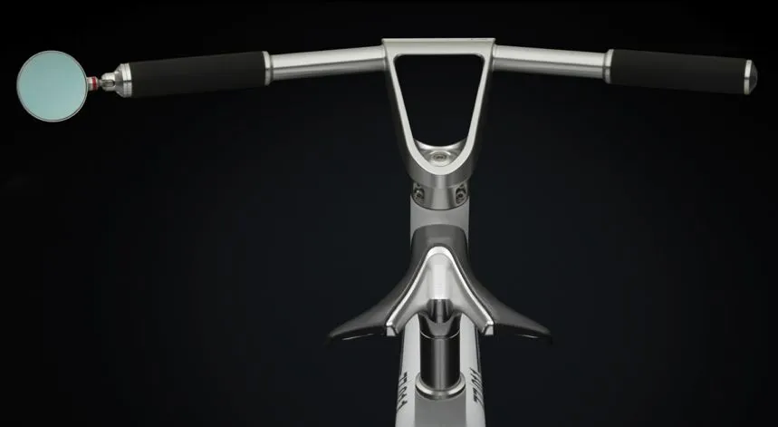 All of the main components are custom-made from solid billet aluminum