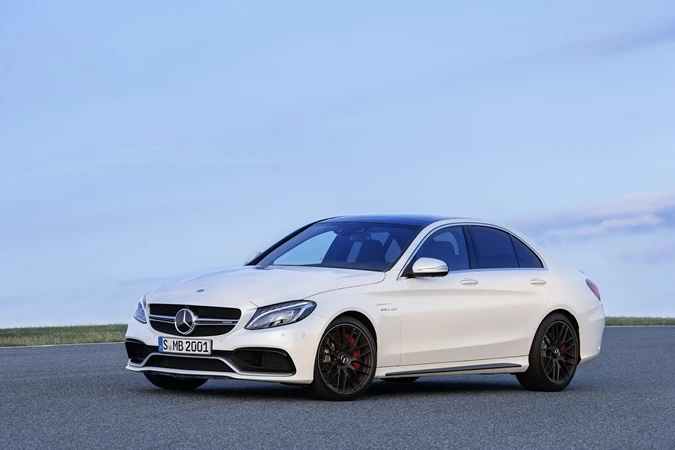The Mercedes-AMG C 63 models feature a new hand-built 3,982-cc biturbo V8 engine