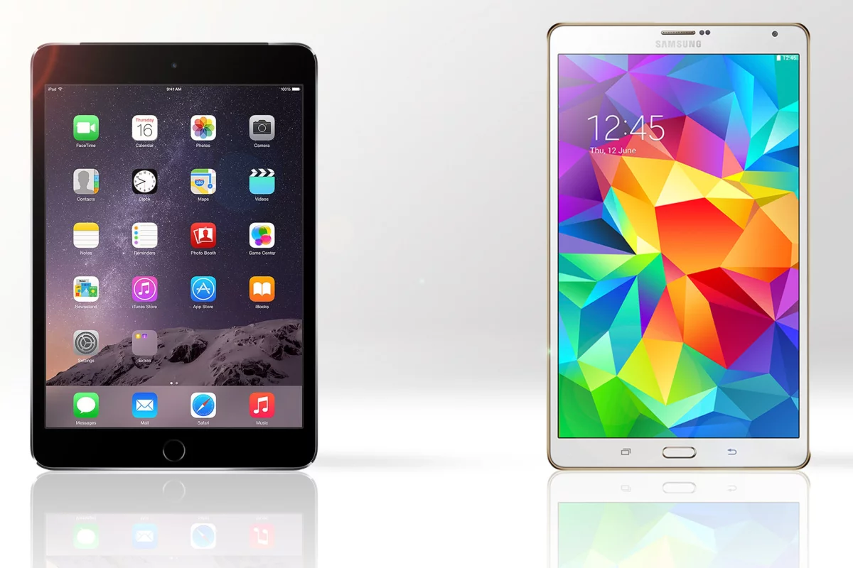 Gizmag compares the features and specs of the iPad mini 3 and Samsung Galaxy Tab S 8.4