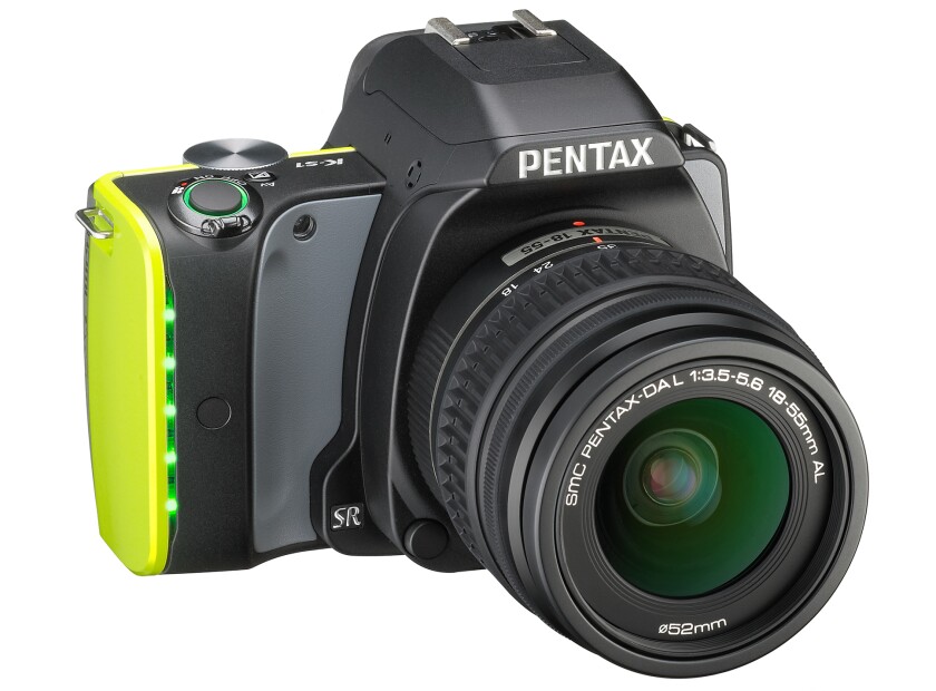 The Pentax K-S1 features a 20 megapixel APS-C (23.5 x 15.6mm) CMOS sensor paired with a Prime M II image processor