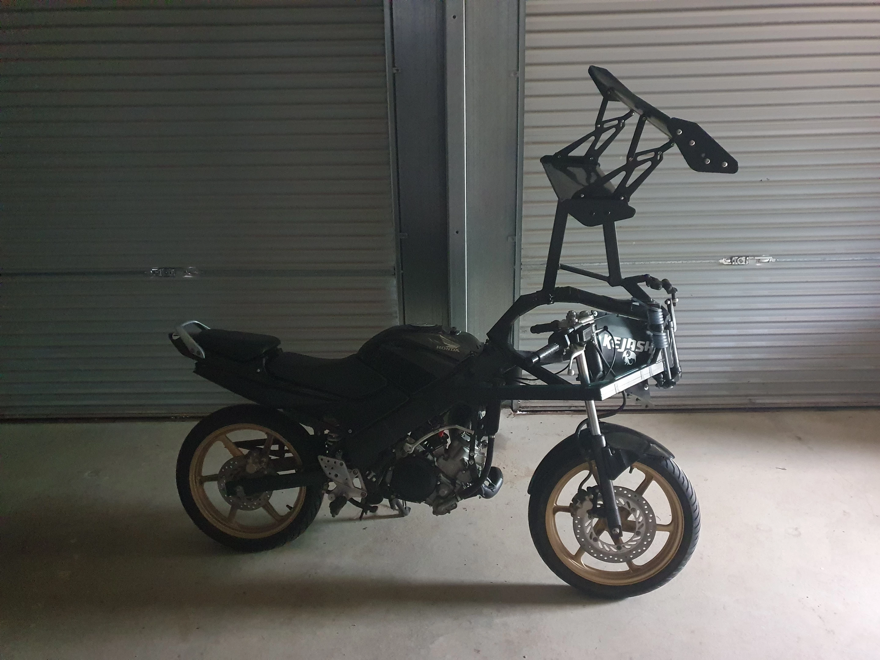 I'm not sure how one would "sneakily" ride this home from work