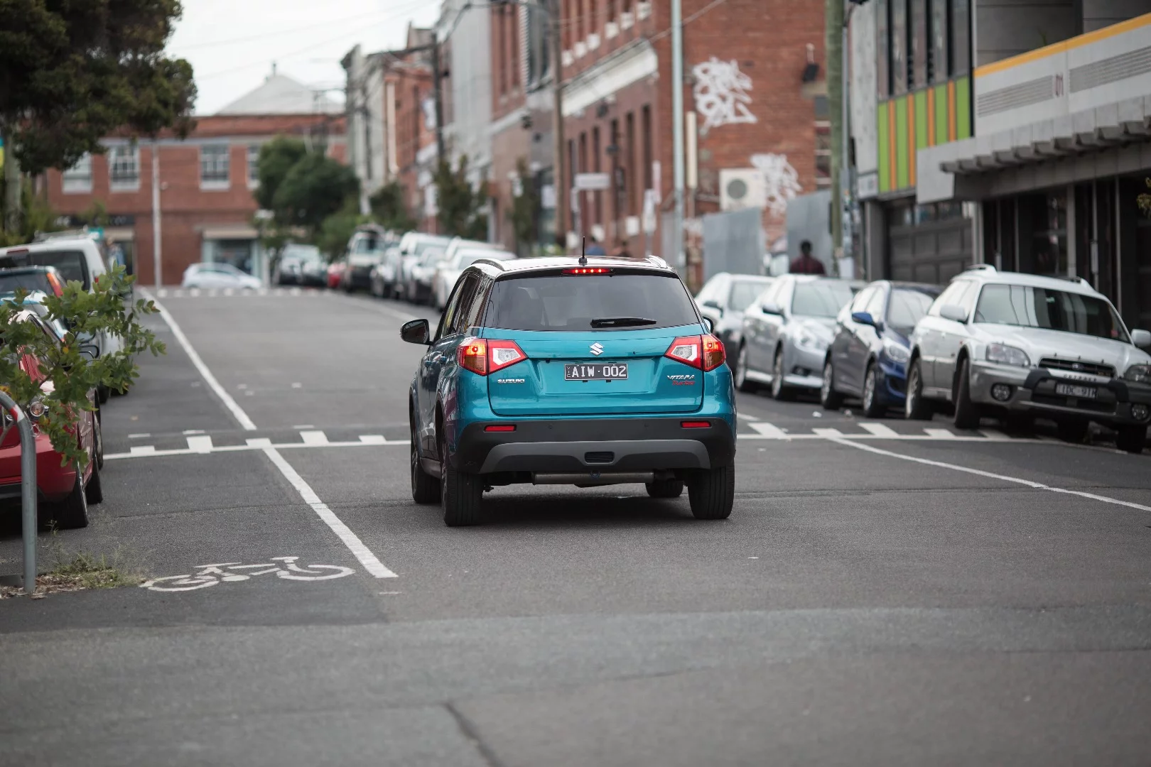 The Vitara Turbo in its natural environment