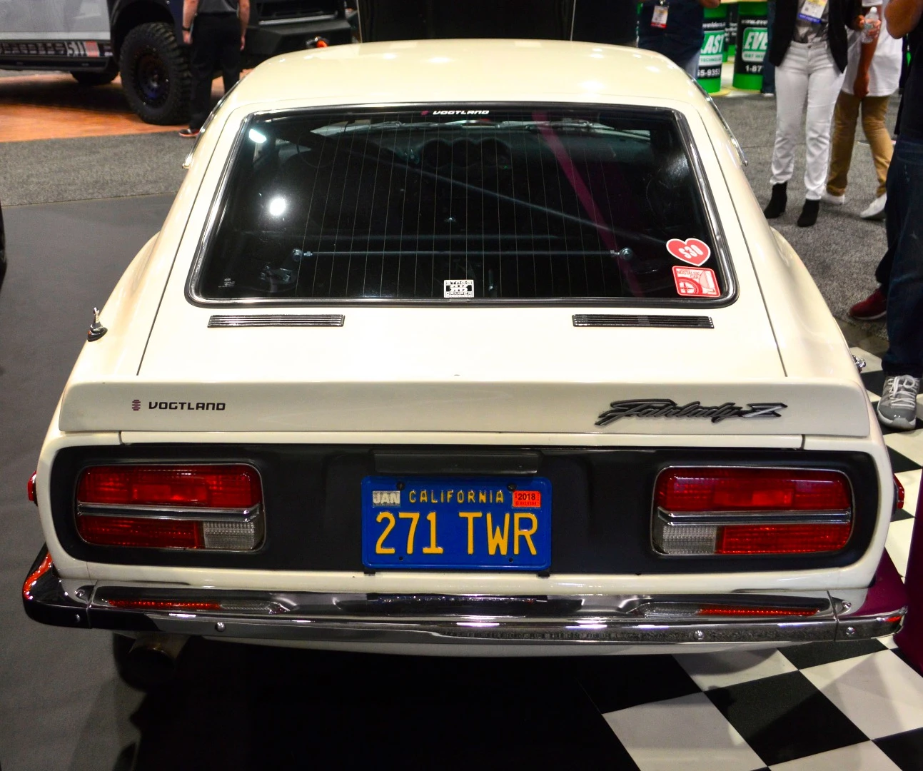 The classic Nissan Fairlady Z looking good