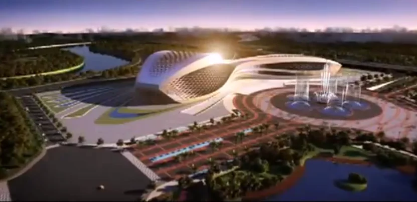 The building is located in Chengdu, China (Image: GoChengdoo)