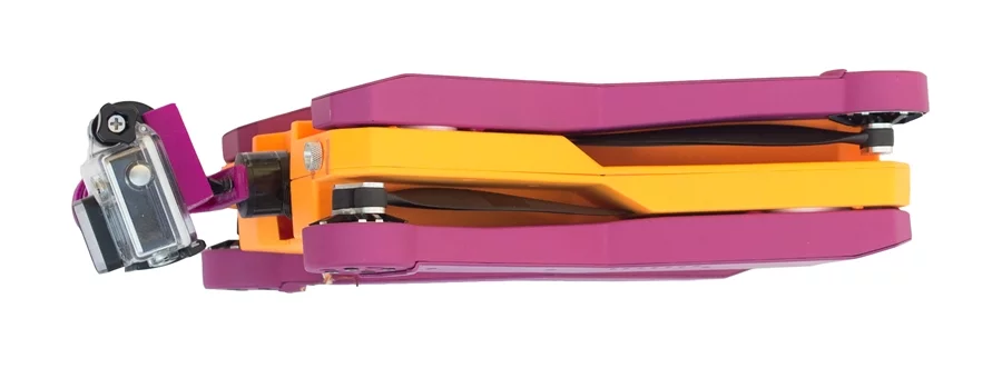 The AirDog is small enough to be easily transported