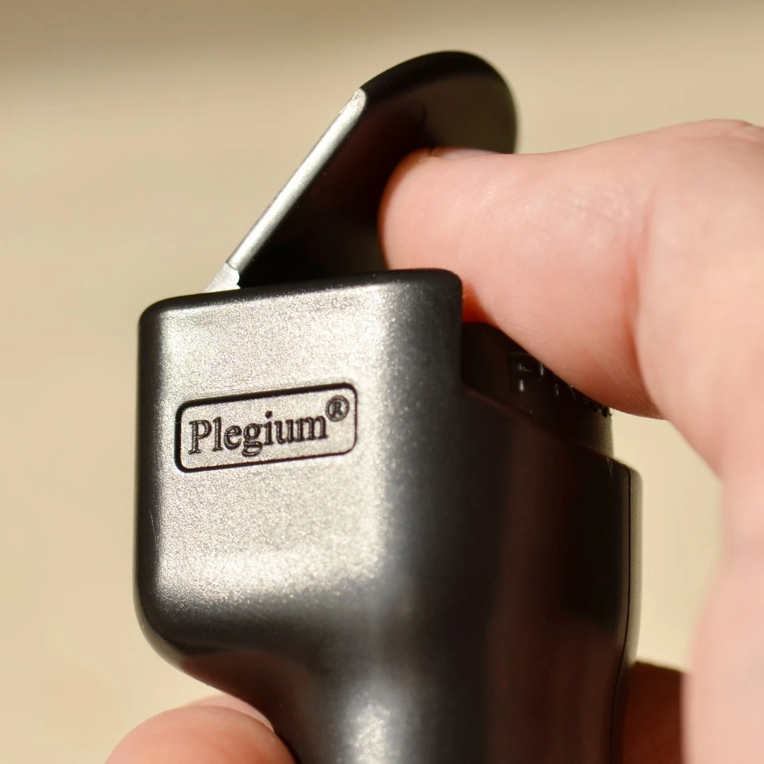 The maximum strength Smart Pepper Spray comes with a four-year battery life
