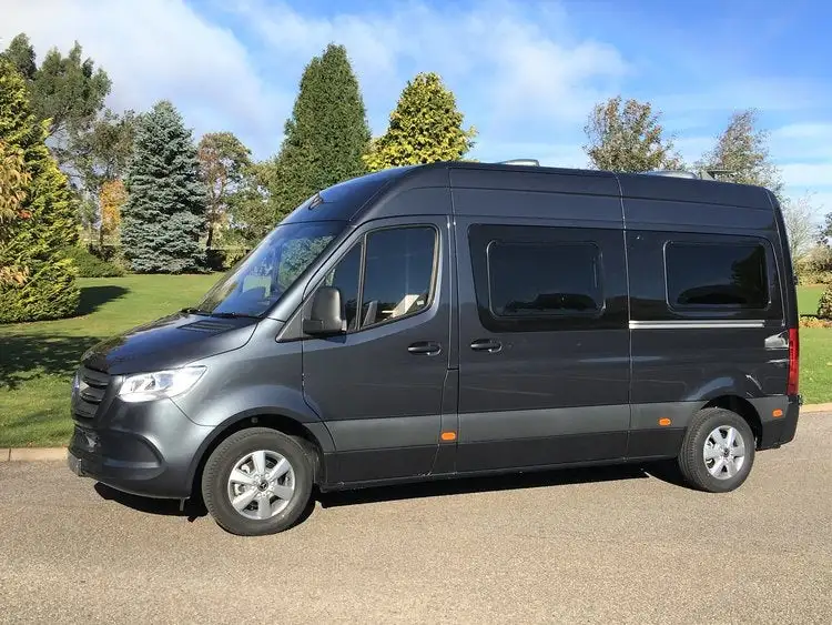 RP Motorhomes was one of the first British motorhome converters to show a camper van built atop the all-new Mercedes Sprinter that launched in 2018