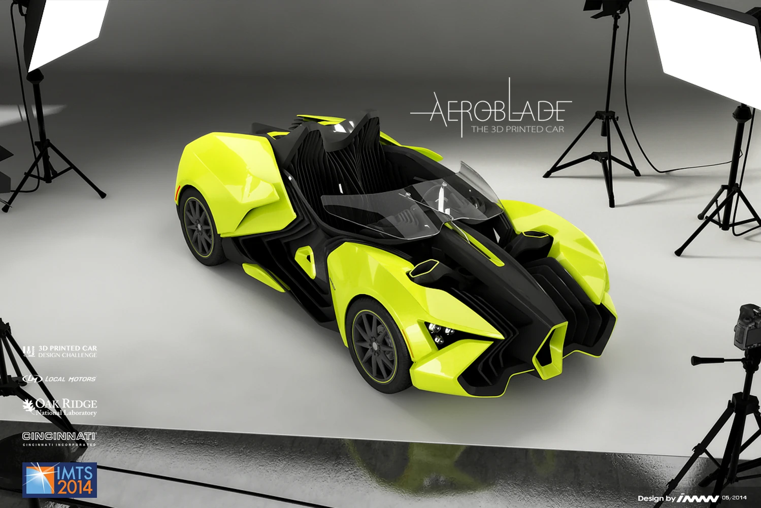 Aeroblade from above (Image: Local Motors)