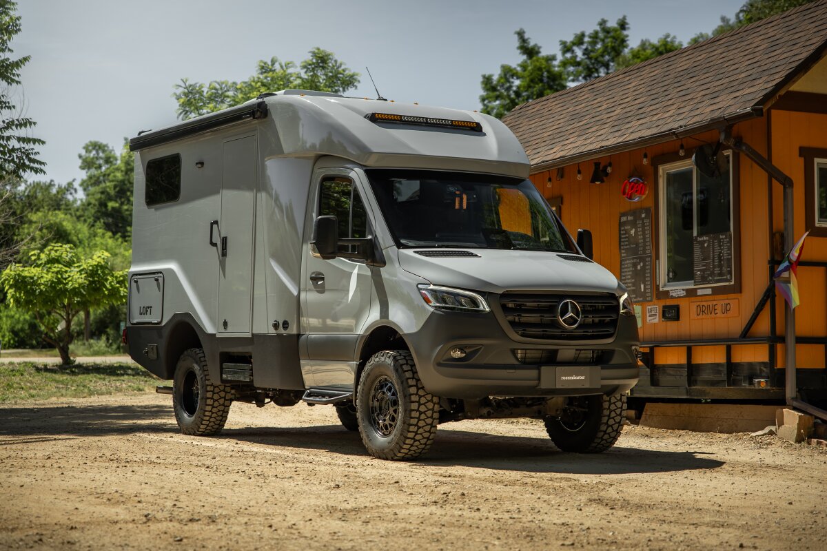 Sleek vacuum-infused RV raises the bar for all Sprinter 4x4 campers