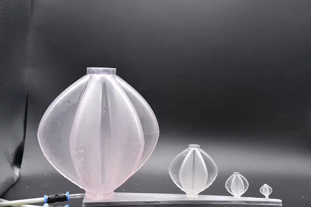 The GRACE actuators can be made in a variety of shapes and sizes