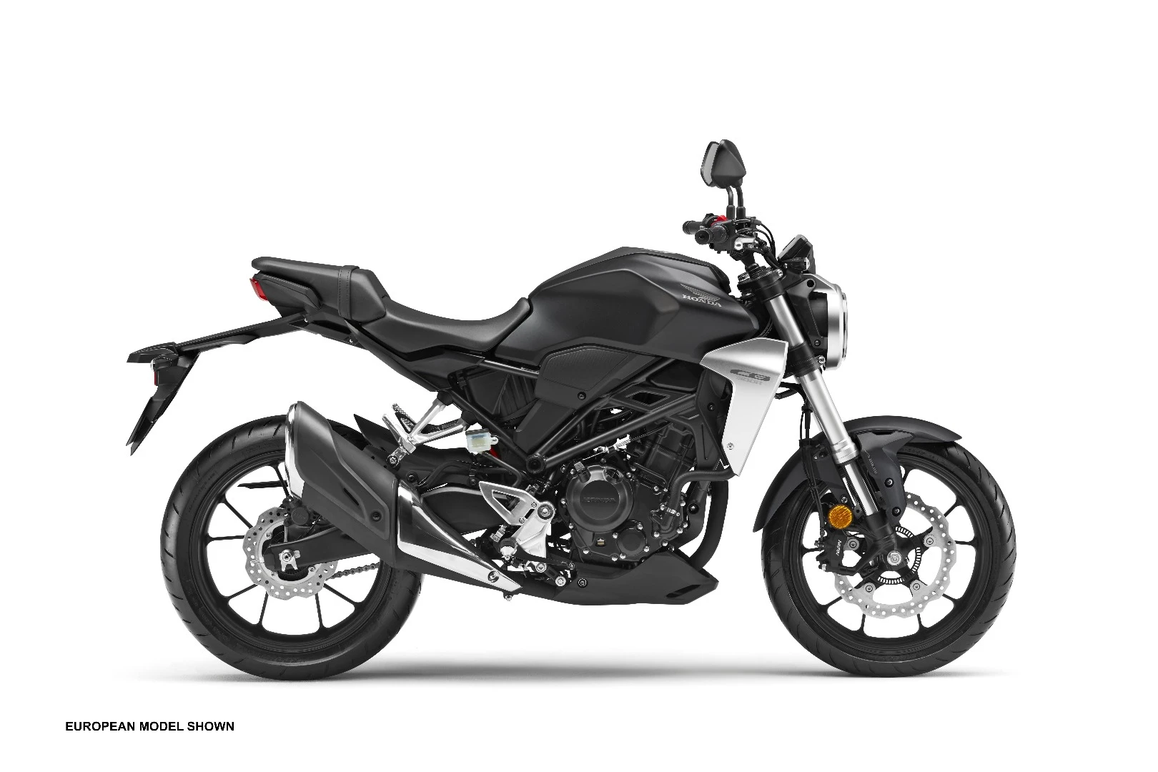 Honda CB300R: IMU-integrated ABS system available
