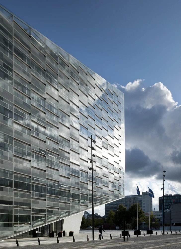 Offices category winner: The Crystal, Nykredit Group, Copenhagen, Denmark (Photo: Adam Mørk)
