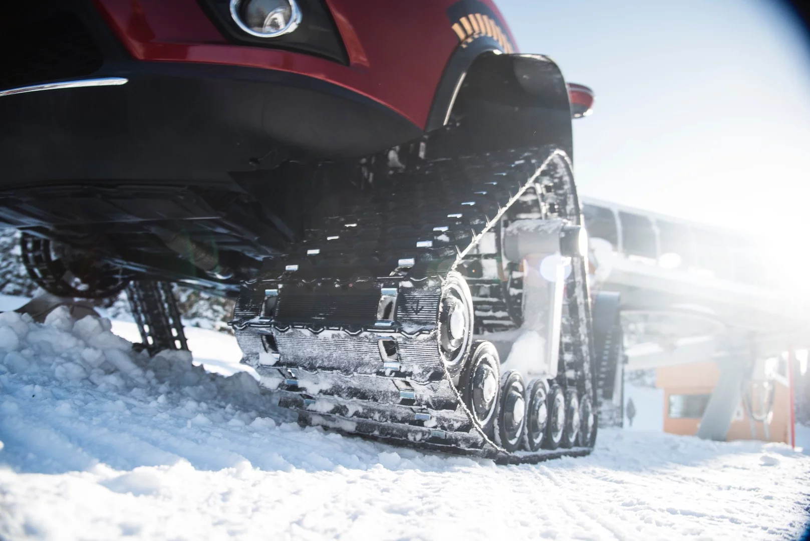 The modified Rogue has 23 inches of ground clearance