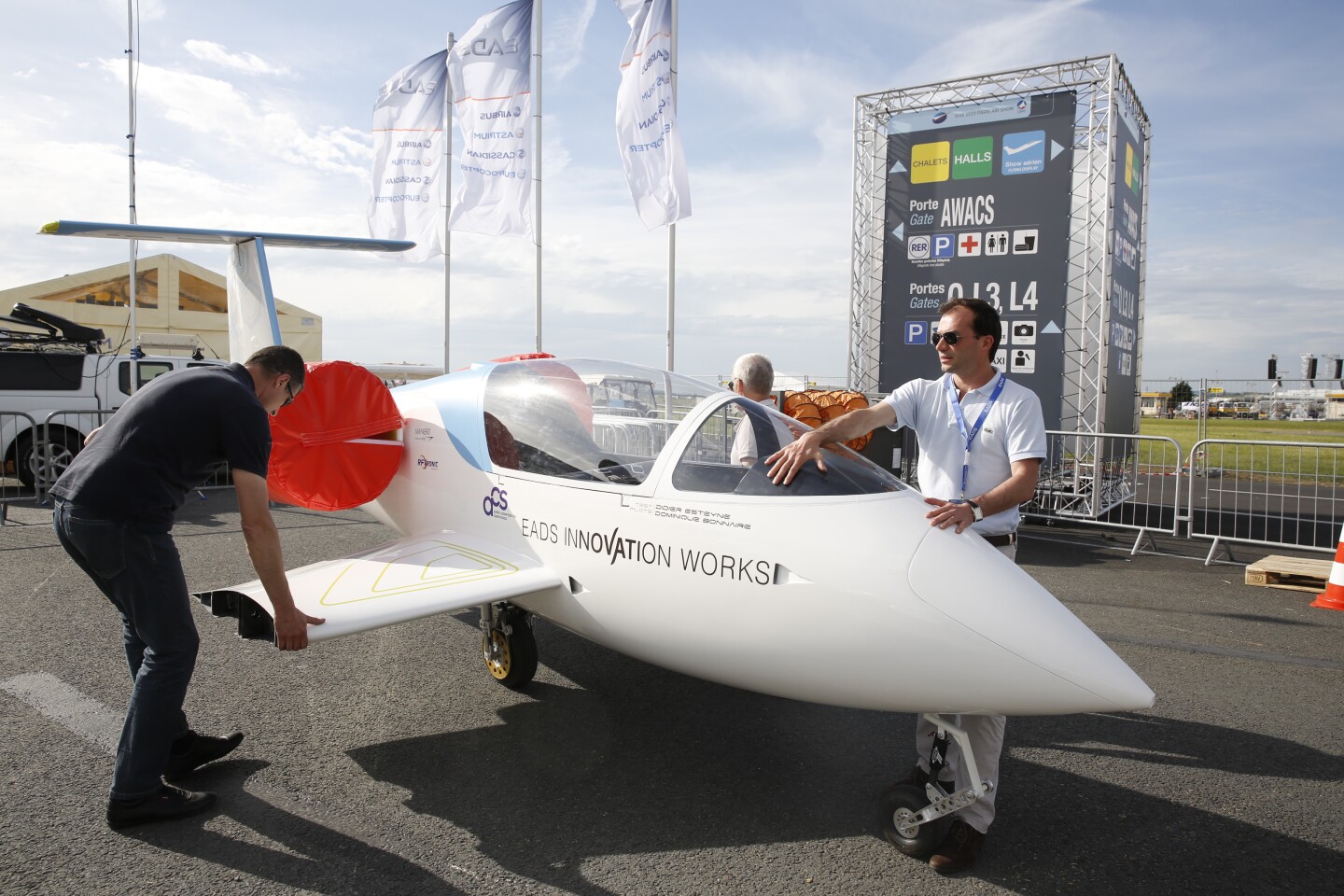E-Fan at Paris Airshow 2013