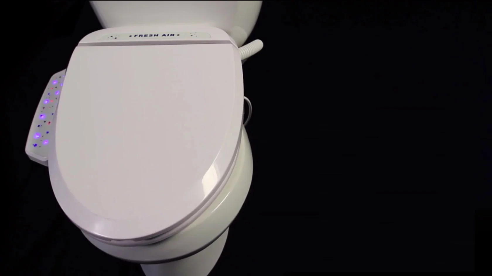 Fresh Air Plus: toilet seat with fan